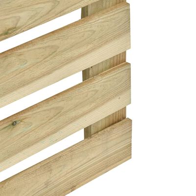 vidaXL Schuttingpaneel 180x180 cm geïmpregneerd grenenhout online |