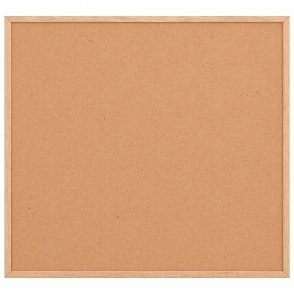 vidaXL Kurkbord met massief grenenhouten frame 60x55 cm