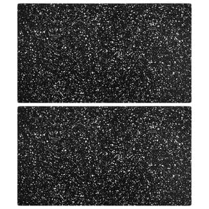 vidaXL Snijplanken 2 st met granietpatroon gehard glas