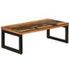vidaXL Salontafel 100x50x35 cm massief gerecycled hout en staal