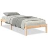 vidaXL Bedframe extra lang zonder matras massief grenenhout 80x220 cm