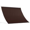 vidaXL Markies Bruin 150 x 150 cm 180 g / m&sup2; Polyester met PU Coating