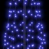 vidaXL LED Kerstboom met 800 LED met grondpennen Blauw 400 cm IJzer