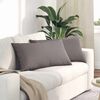 vidaXL Sofa Kussens 2 pcs Taupe 80 x 40 cm Stof