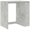 vidaXL Wasmachinekast Betongrijs 87 x 60 x 89 cm Bewerkt hout