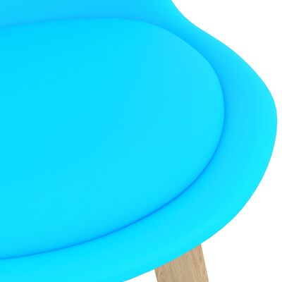 vidaXL 5-delige Barset blauw