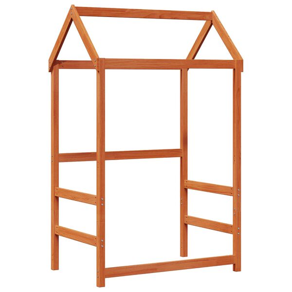 vidaXL Dagbed Set 3 pcs Wasbruin Massief grenenhout