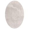 vidaXL Vloerkleden Ovaal HUARTE Zand 120 x 170 cm 100% Polyester