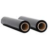 vidaXL Stretchfilm 2 st 30 &mu;m 50 cm x 150 m zwart