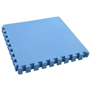 vidaXL Zwembad Grondmat 6 st Blauw 2,16 ㎡ EVA Schuim