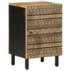 vidaXL Badkamerkast 38x33,5x58 cm massief mangohout