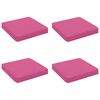 vidaXL 4-Piece Zitkussens VUGHT 4 pcs 100% Polyester Roze
