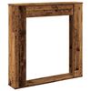 vidaXL Haardombouw 100x20x100 cm bewerkt hout oud houtkleurig