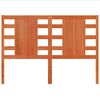 vidaXL Hoofdbord 135 cm massief grenenhout wasbruin