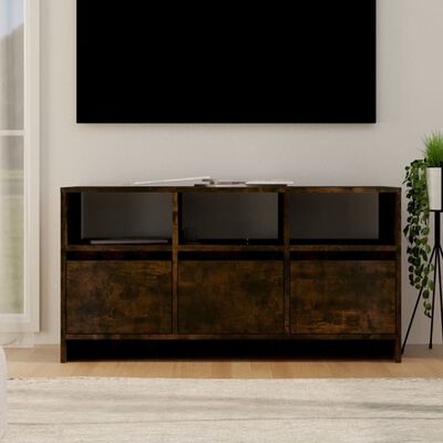 vidaXL Tv-meubel 102x37,5x52,5 cm spaanplaat gerookt eikenkleurig