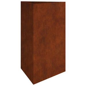 vidaXL Plantenbak 50x43x75 cm cortenstaal