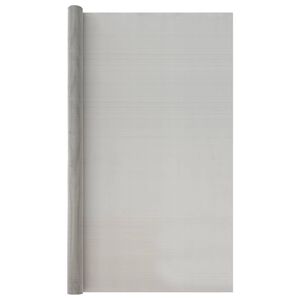 vidaXL Gaas Scherm 120 x 1000 cm 60 Mesh RVS 201 Zilverkleurig