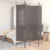 vidaXL Kamerscherm met 4 panelen 160x220 cm stof antracietkleurig