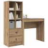 vidaXL Bureau met lade 2 pcs Artisan Eiken