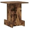 vidaXL Bijzettafel Gerookt eiken 35,5 x 35 x 40 cm Bewerkt hout