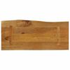 vidaXL Tafelblad met natuurlijke rand 80x40x2,5 cm massief mangohout