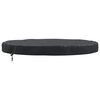 vidaXL Buiten Tafel Hoes 102 x 102 x 10 cm 210D Oxford Stof Rond Zwart