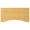 vidaXL Bureaublad 110x55x4 cm bamboe