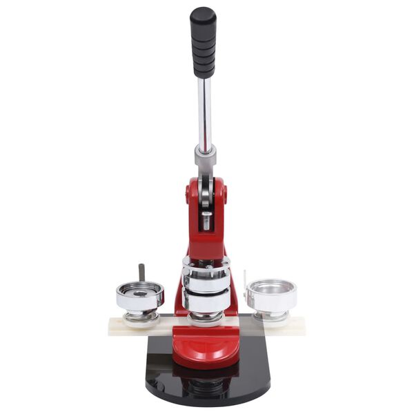 vidaXL Buttonmachine met 500 st buttononderdelen 58 mm