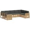 vidaXL Sofa-Sets Massief Acaciahout