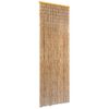 vidaXL Insectengordijn voor camper 56x185 cm bamboe