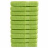vidaXL Handdoeken SOLUND 10 st 600 g/m&sup2; 100x200 cm appelgroen