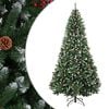 vidaXL Scharnierende kunstkerstboom 300 cm PVC