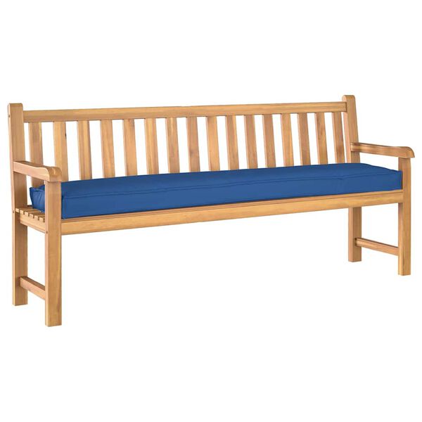 vidaXL Pallet Kussen Set 2 pcs Koninklijk Blauw 200 x 40 x 8 cm