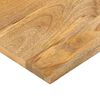 vidaXL Tafelblad rechthoekig 90x30x2,5 cm massief mangohout