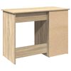 vidaXL Bureau 102x50x75 cm bewerkt hout sonoma eikenkleurig