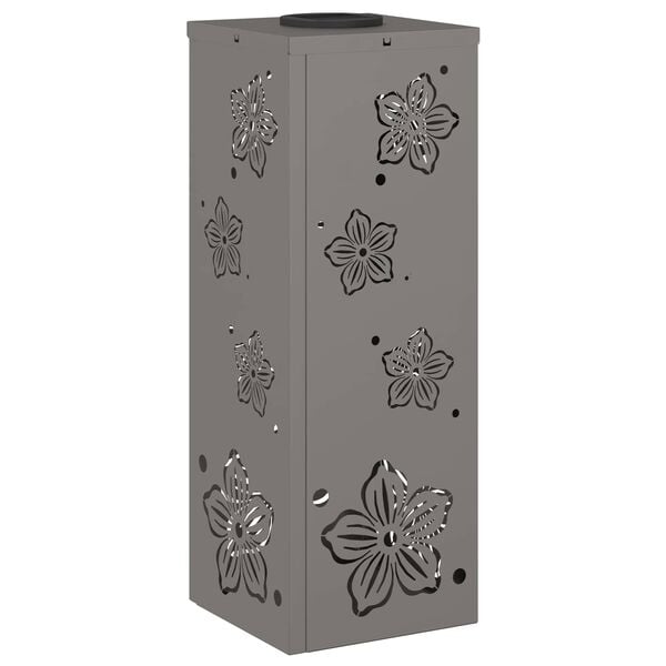 vidaXL Solar LED Pad Licht 2 pcs Cortenstaal Cortenstaal