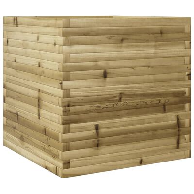 vidaXL Plantenbak 70x70x68,5 cm geïmpregneerd grenenhout