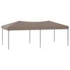 vidaXL Partytent inklapbaar 3x6 m taupe