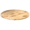 vidaXL Tafelblad rond 25-27 mm 40 cm massief mangohout