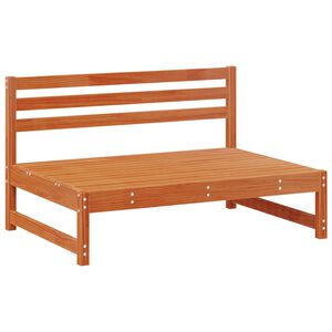 vidaXL Tuin Midden Sofa Massief grenenhout Wasbruin 240 x 84 x 70 cm