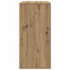 vidaXL Dressoir Artisan Eiken 79 x 38 x 80 cm Bewerkt hout