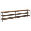 vidaXL TV-kast 200 x 30 x 50 cm Oud Hout Gemonteerd hout en ijzer
