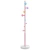 vidaXL Kapstok 172 cm gepoedercoat ijzer roze