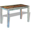 vidaXL Eettafel 115x60x76 cm massief gerecycled hout