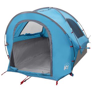 vidaXL Autotent met dak Blauw 200 x 170 x 170 cm Polyester en staal