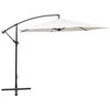 vidaXL Zweefparasol 3 m zandwit