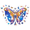 UNIDRAGON Puzzel Intergalaxy Butterfly 199 stukjes medium 32x23 cm