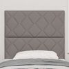 vidaXL Hoofdbord Taupe 100 cm Stof