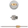 vidaXL HVLP Spuitpistool Mondstuk 1,7 mm Mondstuk zilver