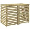vidaXL Airconditioner hoes 110 x 58 x 79 cm Ge&iuml;mpregneerd grenenhout